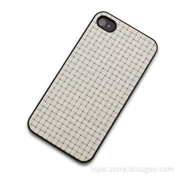 Crystal Case for Apple's iPhone 4, Made of PC and PU Materials, Available in Various Veins